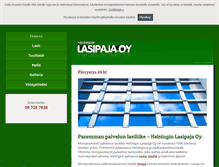 Tablet Screenshot of lasipaja.fi